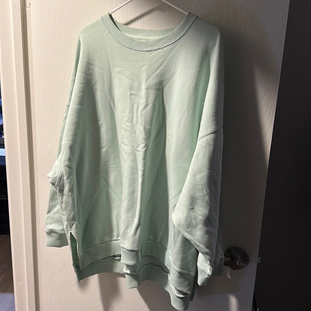 Mint Green crewneck